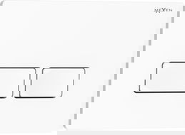 Mexen Tex 04 nuleidimo mygtukas, blizgantis baltas - 6104-01