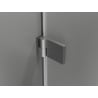 Mexen Lunar-B kairis dušo durys kairės 95 cm, skaidrios, šepetėlis - 832-095-000-66-00-L