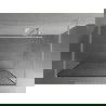 Mexen Kioto pastatoma dušo sienelė 140 x 200 cm, Skaidrus/Juodas raštas 8 mm, Balta - 800-140-002-20-70