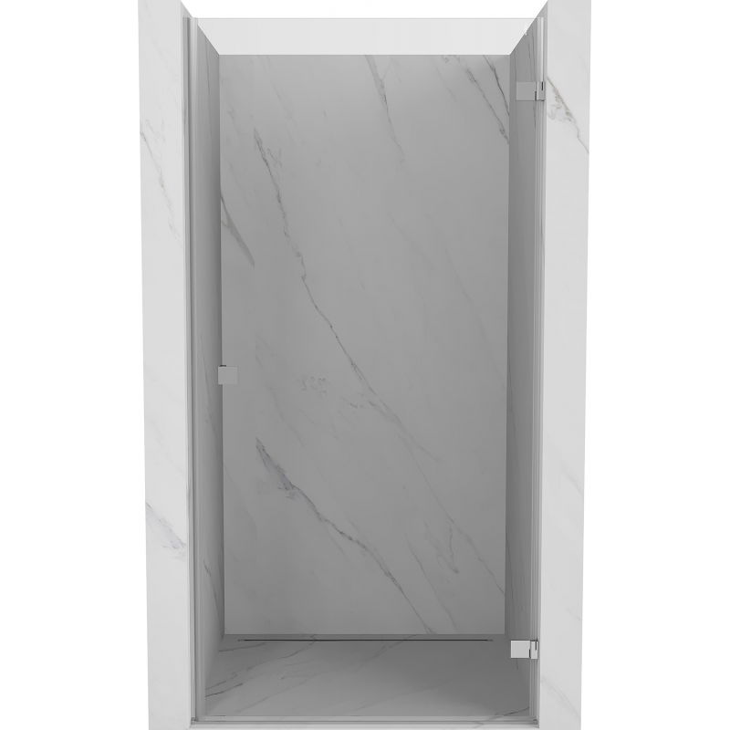 Mexen Lunar-B dušo durys varstomos dešinės 90 cm, skaidrios, chromas - 832-090-000-01-00-P