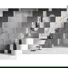 Mexen Lunar-B dušo durys varstomos dešinės 90 cm, skaidrios, chromas - 832-090-000-01-00-P