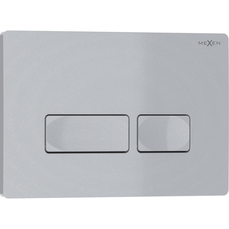 Mexen Tex 04 nuleidimo mygtukas, matinė chromo spalva - 6104-04