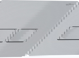 Mexen Tex 04 nuleidimo mygtukas, matinė chromo spalva - 6104-04