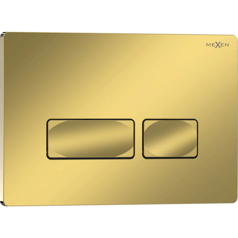 Mexen Tex 04 nuleidimo mygtukas, auksinė šampano spalva, blizgus - 6104-08