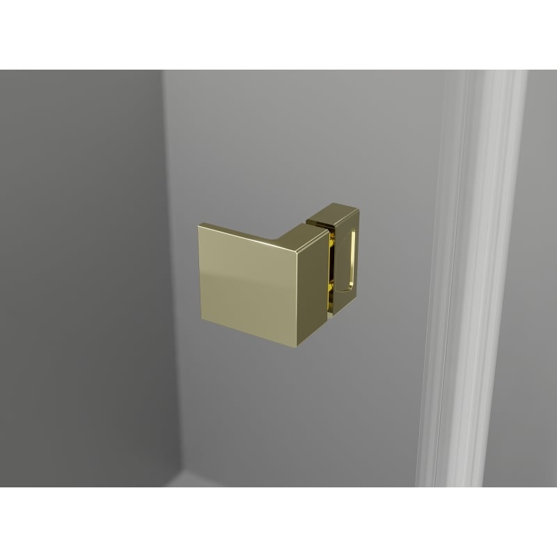 Mexen Lunar-B dešimtinių durų durys, dešinės 60 cm, skaidrus, auksinis - 832-060-000-50-00-P