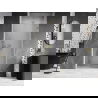 Mexen Lunar-B dešinės pusės dušo durys 85 cm, skaidrios, auksinės - 832-085-000-50-00-P