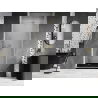 Mexen Lunar-B dešimties durys dešinės 70 cm, permatomos, auksinės matinės - 832-070-000-55-00-P