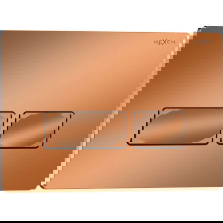 Mexen Tex 04 nuleidimo mygtukas, blizgus rausvas auksas - 6104-09