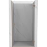 Mexen Lunar-B dešinės pusės dušo durys varstomos, 95 cm, permatomos, šlifuotas varis - 832-095-000-65-00-P