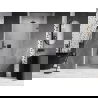 Mexen Lunar-B dušų durys atveriamos dešinės 80 cm, permatomos, šlifuotas ginklų pilka - 832-080-000-66-00-P
