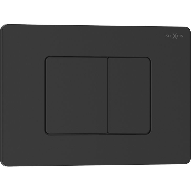 Mexen Tex 05 nuleidimo mygtukas nerūdijantis plienas, juodas matinės - 6105-02