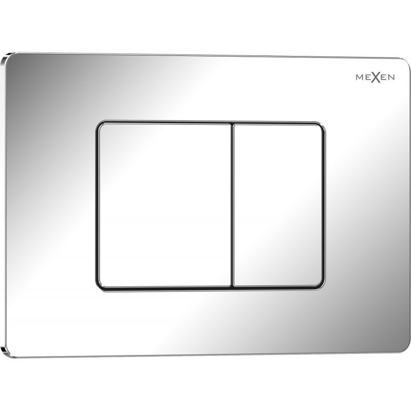 Mexen Tex 05 nuplovimo mygtukas nerūdijantis plienas, blizgus chromas - 6105-03