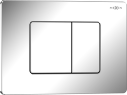 Mexen Tex 05 nuplovimo mygtukas nerūdijantis plienas, blizgus chromas - 6105-03