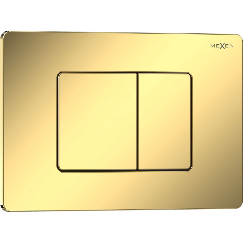 Mexen Tex 05 praplovimo mygtukas nerūdijantis plienas, šampano spalvos blizgus - 6105-08