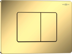 Mexen Tex 05 praplovimo mygtukas nerūdijantis plienas, šampano spalvos blizgus - 6105-08