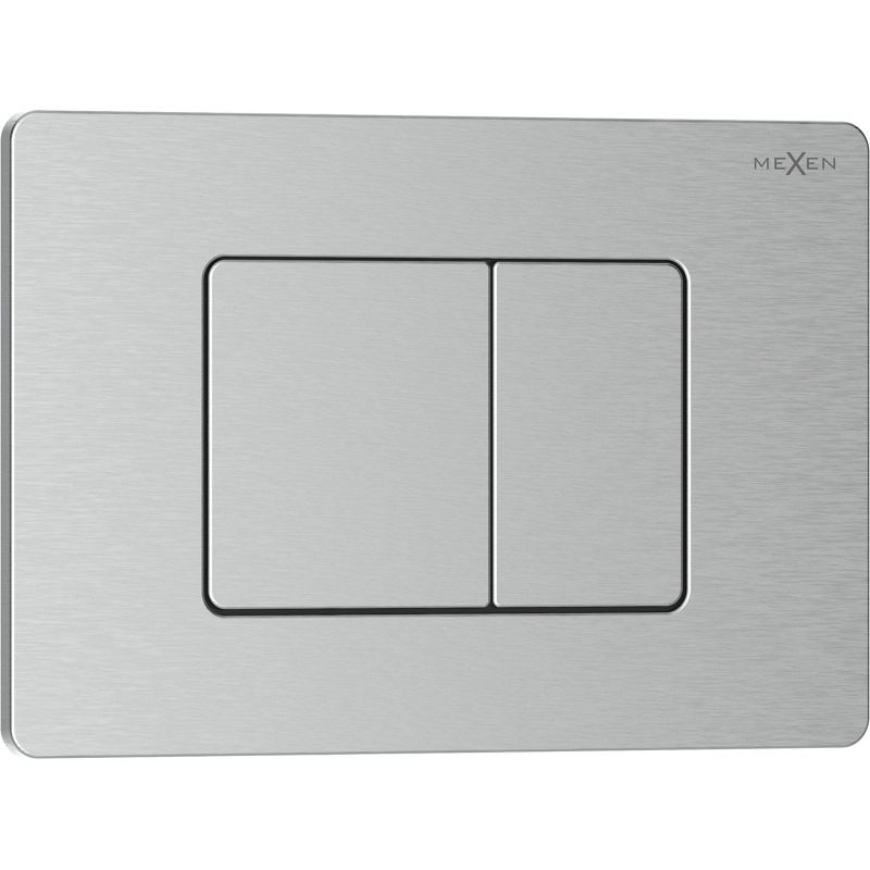 Mexen Tex 05 nuleidimo mygtukas nerūdijantis plienas, inox - 6105-10