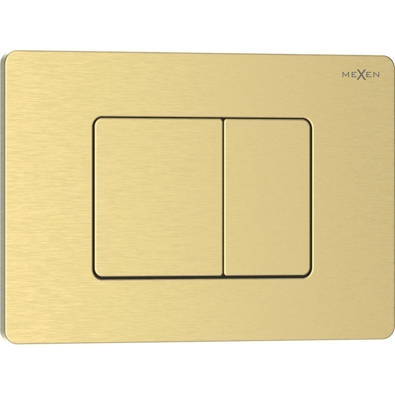 Mexen Tex 05 nuleidimo mygtukas nerūdijantis plienas, šepetėlis auksinis - 6105-11