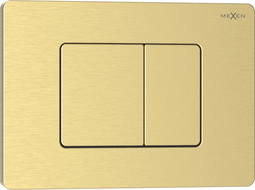 Mexen Tex 05 nuleidimo mygtukas nerūdijantis plienas, šepetėlis auksinis - 6105-11