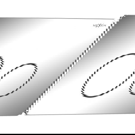 Mexen Tex 06 nuleidimo mygtukas nerūdijančio plieno, blizgus chromas - 6106-03