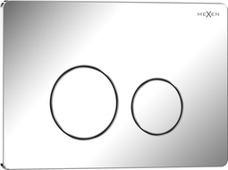 Mexen Tex 06 nuleidimo mygtukas nerūdijančio plieno, blizgus chromas - 6106-03