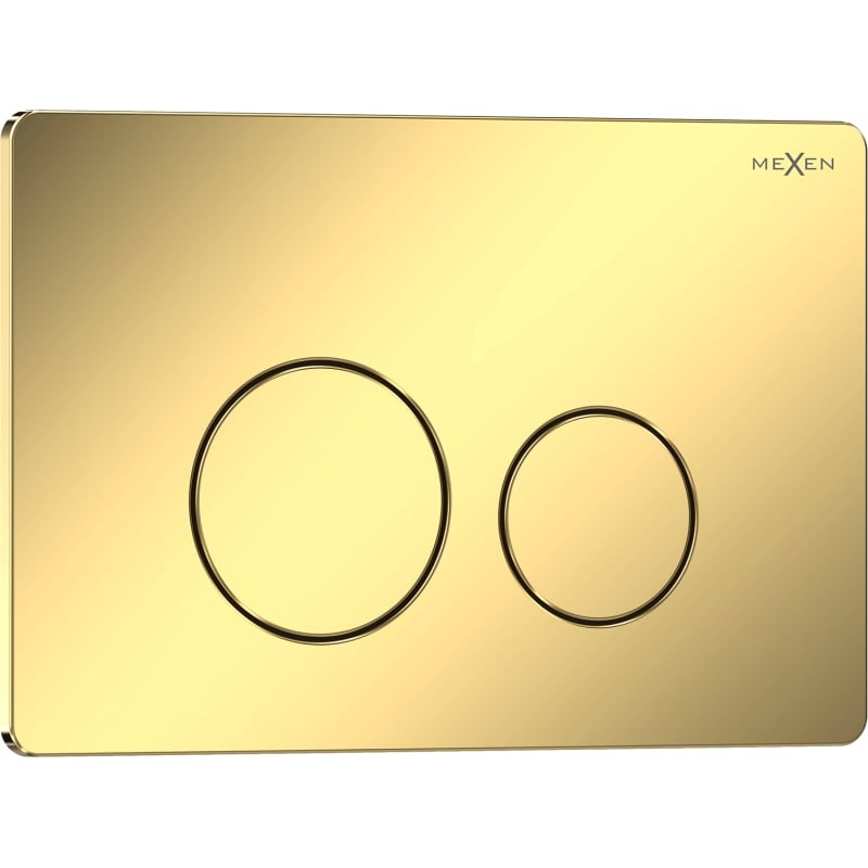 Mexen Tex 06 nuleidimo mygtukas nerūdijantis plienas, auksinis šampanas blizgus - 6106-08