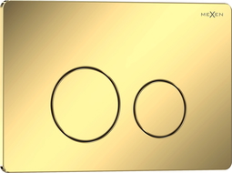 Mexen Tex 06 nuleidimo mygtukas nerūdijantis plienas, auksinis šampanas blizgus - 6106-08