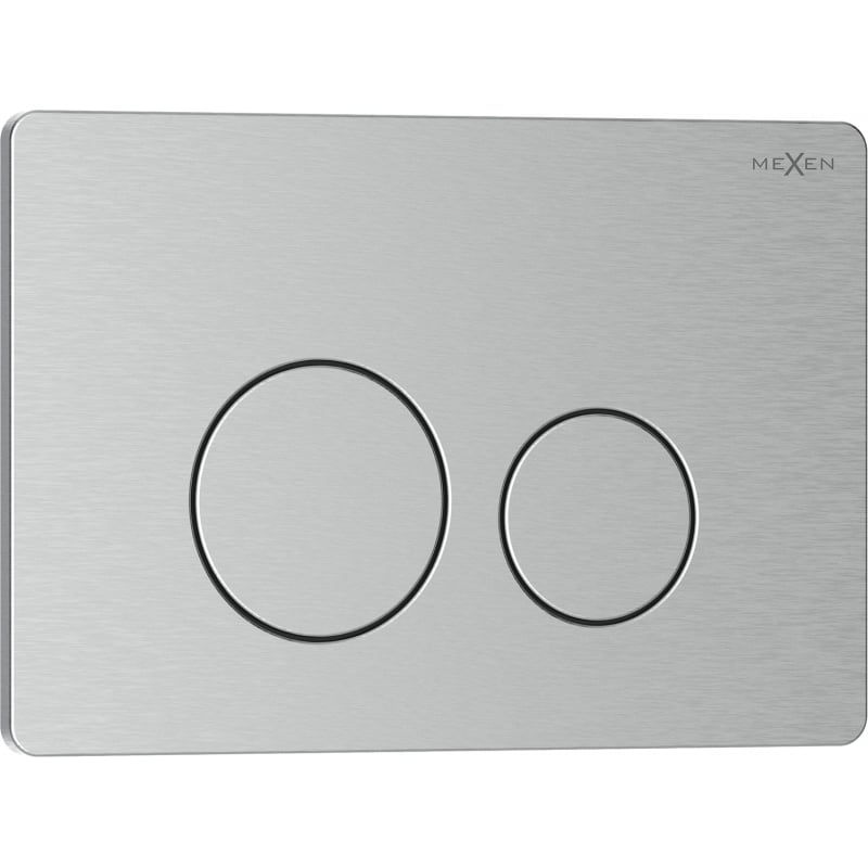Mexen Tex 06 nuleidimo mygtukas nerūdijantis plienas, inox - 6106-10