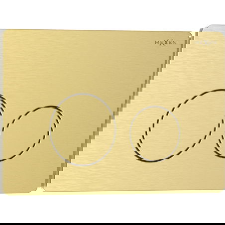 Mexen Tex 06 nuleidimo mygtukas nerūdijančio plieno, auksinis šlifuotas - 6106-11