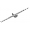Mexen Flat 360° Super Slim linijinis rotacinis nutekėjimas 90 cm, Chromo - 1051090