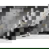 Mexen Lunar L dušo durys dešinės pusės 80 cm, skaidrios, auksinės šlifuotos - 834L-080-000-55-00-P