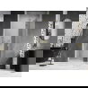 Mexen Lunar L dušo durys, varstomos dešinės pusės 90 cm, skaidrios, auksinės šlifuotos - 834L-090-000-55-00-P
