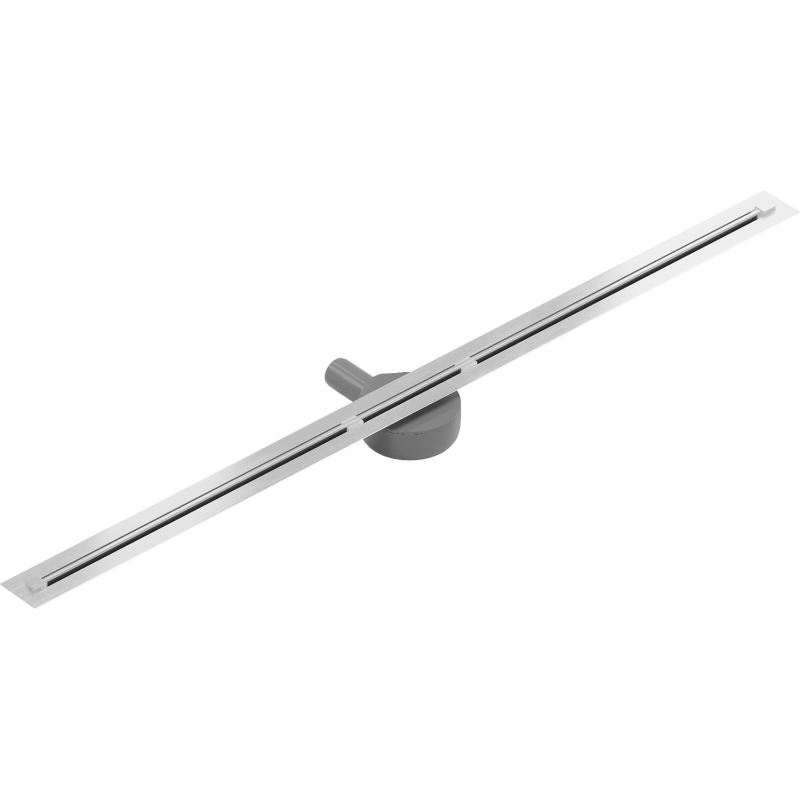 Mexen Flat 360° Super Slim linijinis rotacinis nutekėjimas 130 cm, Chromo - 1051130