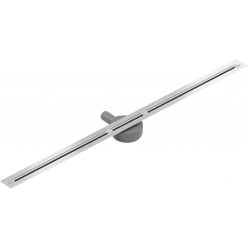 Mexen Flat 360° Super Slim linijinis rotacinis nutekėjimas 140 cm, Chromo - 1051140