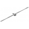 Mexen Flat 360° Super Slim linijinis rotacinis nutekėjimas 180 cm, Chromo - 1051180