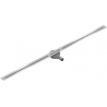Mexen Flat 360° Super Slim linijinis rotacinis nutekėjimas 180 cm, Chromo - 1051180