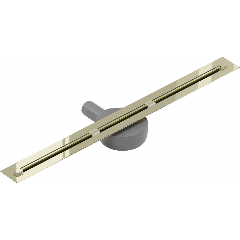 Mexen Flat 360° Super Slim linijinis rotacinis nutekėjimas 60 cm, Auksinė - 1551060