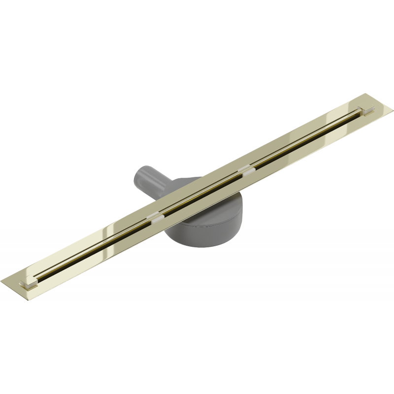 Mexen Flat 360° Super Slim linijinis rotacinis nutekėjimas 70 cm, Auksinė - 1551070