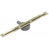 Mexen Flat 360° Super Slim linijinis rotacinis nutekėjimas 70 cm, Auksinė - 1551070