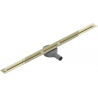 Mexen Flat 360° Super Slim linijinis rotacinis nutekėjimas 80 cm, Auksinė - 1551080