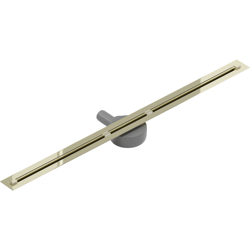 Mexen Flat 360° Super Slim linijinis rotacinis nutekėjimas 100 cm, Auksinė - 1551100