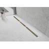 Mexen Flat 360° Super Slim linijinis rotacinis nutekėjimas 120 cm, Auksinė - 1551120