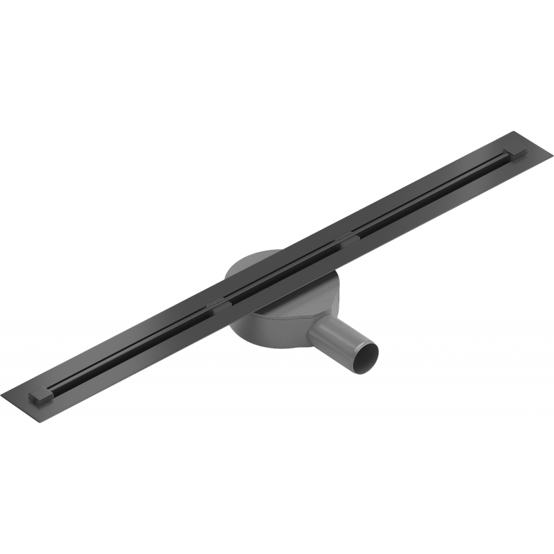 Mexen Flat 360° Super Slim linijinis rotacinis nutekėjimas 70 cm, Juoda - 1751070