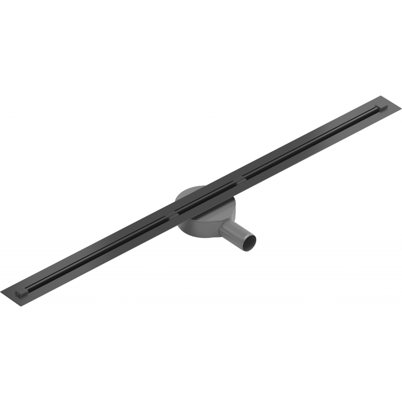 Mexen Flat 360° Super Slim linijinis rotacinis nutekėjimas 90 cm, Juoda - 1751090