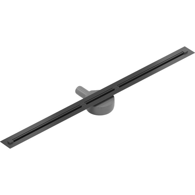 Mexen Flat 360° Super Slim linijinis rotacinis nutekėjimas 100 cm, Juoda - 1751100