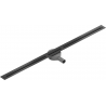 Mexen Flat 360° Super Slim linijinis rotacinis nutekėjimas 110 cm, Juoda - 1751110