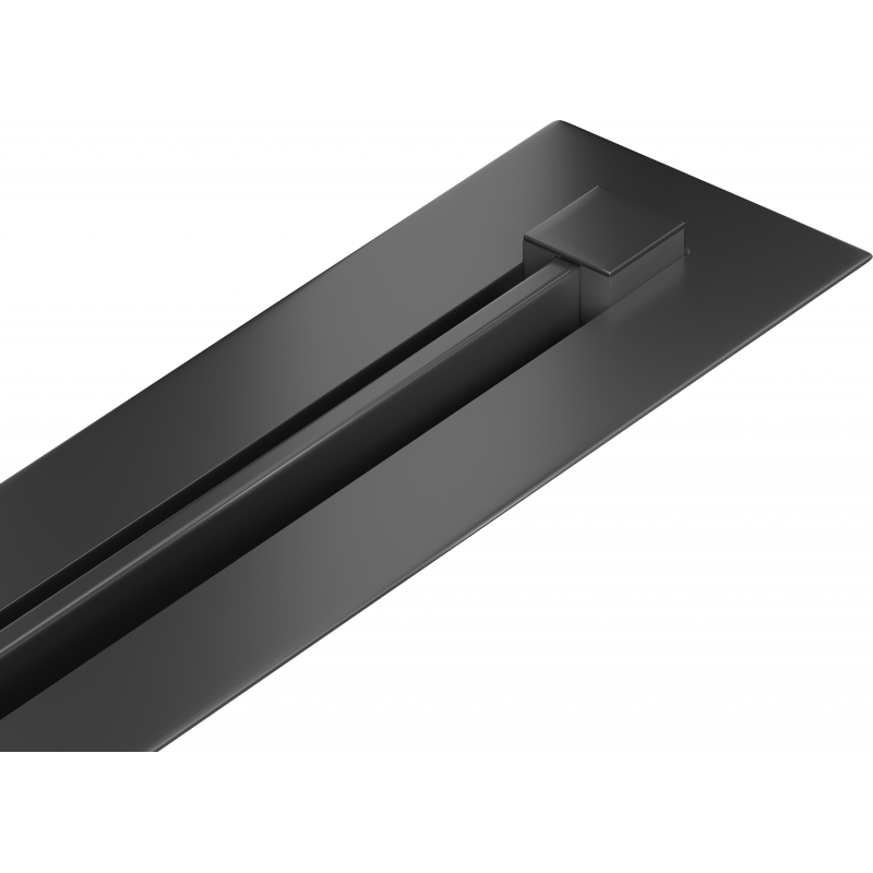 Mexen Flat 360° Super Slim linijinis rotacinis nutekėjimas 120 cm, Juoda - 1751120