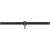Mexen Flat 360° Super Slim linijinis rotacinis nutekėjimas 120 cm, Juoda - 1751120