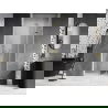 Mexen Lunar-F sulankstomos dešros durys dešinės 90 cm, skaidri, auksinės - 836-090-000-50-00-P