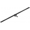 Mexen Flat 360° Super Slim linijinis rotacinis nutekėjimas 180 cm, Juoda - 1751180