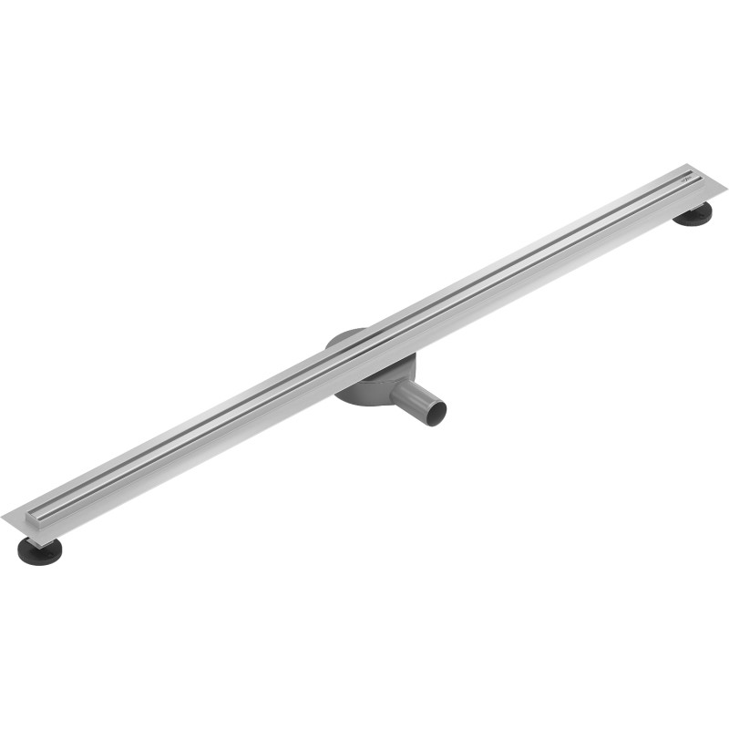 Mexen Flat 360° Slim sukamasis linijinis nutekėjimas 130 cm, nerūdijantis plienas - 1041130